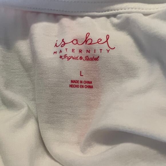 Isabel Maternity Short Sleeve "Hey There Pumpkin" Graphic T-Shirt - Large - NWT - Picture 2 of 6